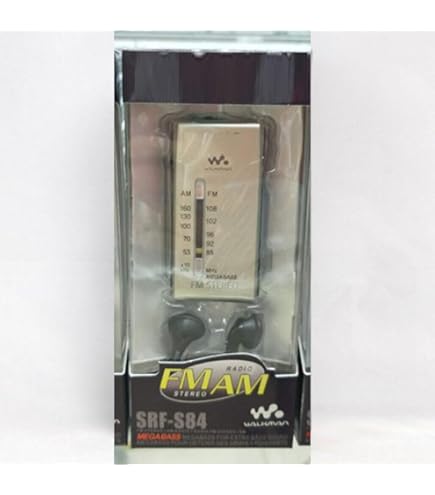 Sony SRF-S84 FM/AM Super Compact Radio Walkman with Sony MDR