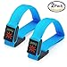 BSEEN Light Up LED Armbands - 2 Pack Glow in The Dark Sports Wristbands, High Visible Safety Arm Bands for Running, Jogging, Cycling, Hiking, Dog Walking (Blue)
