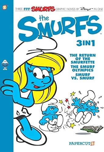Amazon.com: The Smurfs 3-in-1 Vol. 1: The Purple Smurfs, The