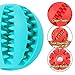 EETOYS Dog Treat Dispensing Toy,IQ Treat Ball with Squeaker, Rubber Dog Chew Toy Dog Puzzle Toys Best for Puppy and Small Medium Dogs, Increases IQ and Mental Stimulation (3 Pack)