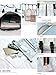 CYBERNOVA fashion laser PU leather backpack holographic rucksack bling glitter casual daypack, laptop bag, shoulder school bookbag handbag (silver)