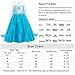 Cotrio Elsa Dress Elsa Princess Dress up Princess Elsa Dresses Elsa Costume for Girls Size 100 (1-2, Blue)