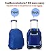 ayamaya Camping Backpack Rain Cover, 45-65L Waterproof Backpack Elastic Water Cover Rucksack Water-Resist Dustproof Cover for Hiking Camping Traveling -Blue