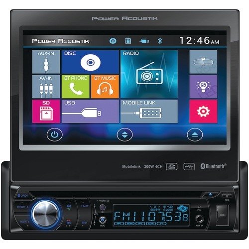 Power Acoustik PD-724HB 7 Flip up multimedia unit w/DVD/BT a