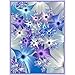 WISREMT DIY Diamond Painting Kit Full Drill Embroidery Cross Stitch Arts Craft Canvas Wall Home Decor Craft for Adults or Kids-Flower 30x40CM