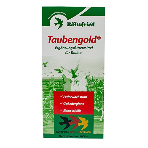 Röhnfried Taubengold - Mauser- und Aufzuchthilfe für Tauben 1000 ml – Bild 3