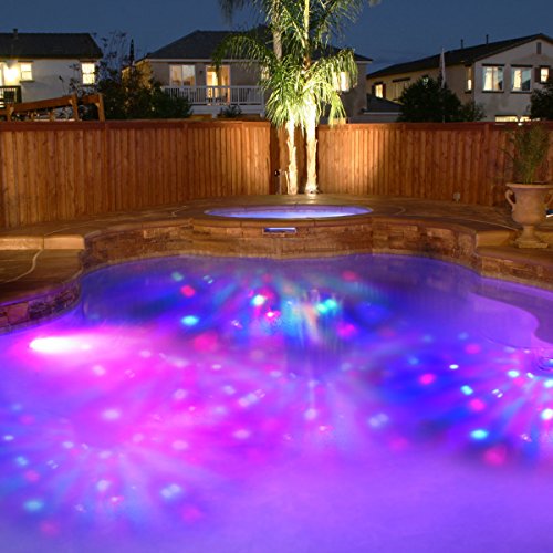 Bath Toys, Bath Lights for the Tub(7 Lighting Modes), Alrigon Bathtub Led Light Toys,Waterproof Colorful LED Bath Toys,Floating Lights for Bathtub Swimming Pool Party Bathroom Pond Spa