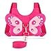 EPLAZA Butterfly-Like Toddler Harnesses with Leashes Anti Lost Wrist Link Wristband for Kids Girls Safety (Pink)