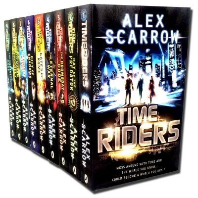 Time Riders Collection By Alex Scarrow 9 Books Set Pack (TimeRiders)