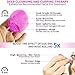 Jade Roller – Rose Quartz Face Roller and Gua Sha Facial Roller for Anti Aging – Face Roller for Slimming, Firming and Removes Wrinkles – Bonus Cleansing Brush Cupping by Sanleevothumb 3