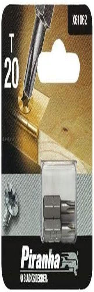 Piranha X61062-XJ T30 25mm Bit Screwdriver (2 Pieces)