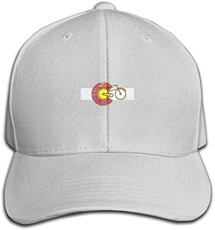 HXXUAN Baseball Hats Colorado Flag Bike Snapback Sandwich Cap Adjustable Peaked Trucker Cap