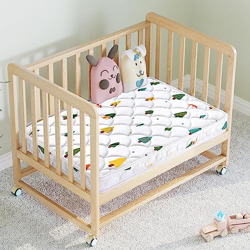 Noiseless 4" Premium Foam Mini Crib Mattress 38"x24" 100 Breathable