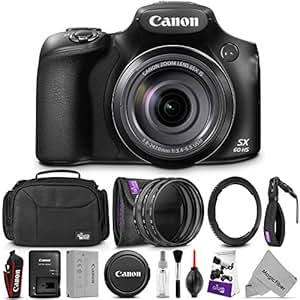Amazon.com : Canon PowerShot SX60 HS Digital Camera w