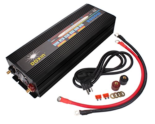 Generic Donxin 2000W DC 12V to AC 220V Power Inverter Car Converter With Charger Electronic USB Port
