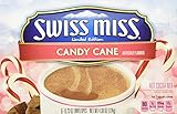 Swiss Miss Candy Cane Hot Cocoa Mix with Peppermint Marshmallows - Limited Edition (Pack of 2) 12 packets