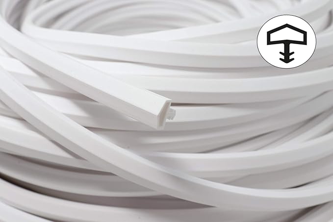 Türdichtung Weiß 5m - Perfekte Abdichtung Gegen Zugluft & Kälte