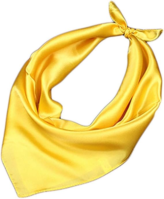 Amazon スカーフ レディース 小物 簡単 ラクラク 綺麗 秋 冬 イエロー ミニスカーフ ヴィンテージ柄 小型 バンダナ 髪飾り 53 53cm バッグ飾り スクエアスカーフ 多機能スカーフ 結婚式 カジュアル 写真 正方形 お洒落 カラバリ豊富 スカーフ 通販