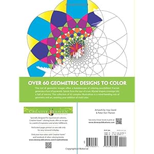 Creative Haven Geometric Designs Collection Coloring Book (Adult Coloring)