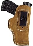 Vega Holsters V IB339 Iwb James Bond Style Suede Holster, Brown Suede