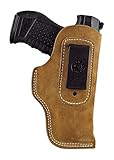 Vega Holsters V IB341 Iwb James Bond Style Suede Holster, Brown Suede