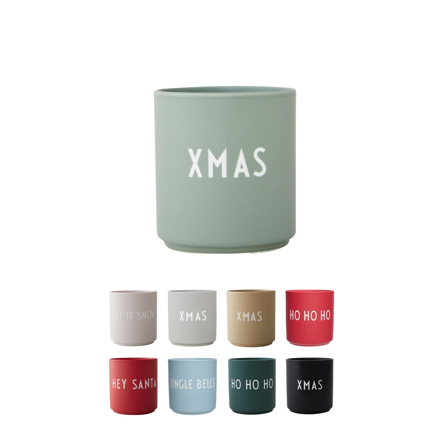 Design Letters Christmas Mugs | Coffee Cup for Christmas Decorations | Porcelain Coffee Mug Christmas Table Decoration | Christmas Tableware | Christmas Cups Christmas Gifts for Women, Men 250 Ml