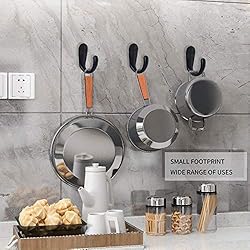 IBosins 15PCS Coat Hooks Wall Mounted Single Prong