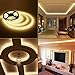 LE 12V LED Light Strip, Flexible, Waterproof, 300 LEDs SMD 5050, 5m Tape Light for Home, Kitchen, Party, Christmas and More, Warm White