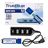 Petforu True Blue Mini Pack for Playstation Classic (Meth Pack 64GB)