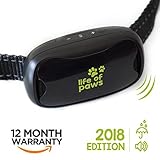 Life of Paws NEW 2018 MODEL Anti Bark Collar - 7 sensitivity levels - safe vibration & sonic sound - effective pet training - Safe no bark collar for small dogs, medium & large.