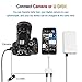 Lightning to USB Camera Adapter,3 in 1 Lightning to USB 3.0 Female OTG Adapter With Charging Interface and 3.5mm headphone jack for iPhone iPad,No App Required[support iOS 9.3-iOS 11.3](White)