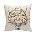 Sunlightsell Stylish Colorful Animals Square Decorative Fashion Throw Pillow Case Cushion Cover-17.3 