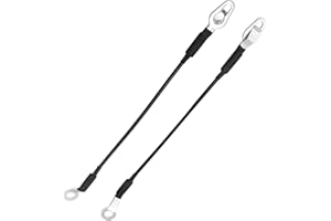 Vkinman 2Pcs 16637944 Rear Tailgate Cables, Pickup Tailgate Lift Straps 16637945 88892972 Replacement for Chevy Silverado 150