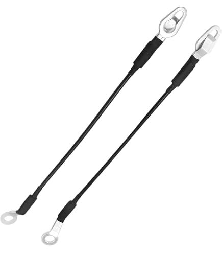 thumbnail image 2 of Pair Of Rear Tailgate Support Cables For 1987-2010 Dodge Dakota & Mitsubishi Raider - LH+RH 2 of 4