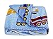 Rock Your Room Transportation Microfleece Throw, 50 x 60
