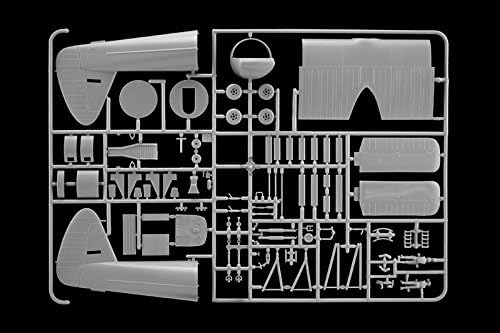 Italeri 510001356-1:72 AS.51 Horsa Mk.I/II and British Parachute, multicoloured, 284mm length - Image 5