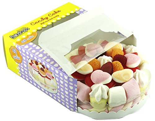 Raindrops candy cake made from assorted soft candy, 48 …