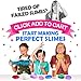 Original Stationery Borax Slime Activator for Kids - Better Than Liquid Starch and Contact Solution for Slime - Magical Liquid for Slime Glue and Other Slime Supplies