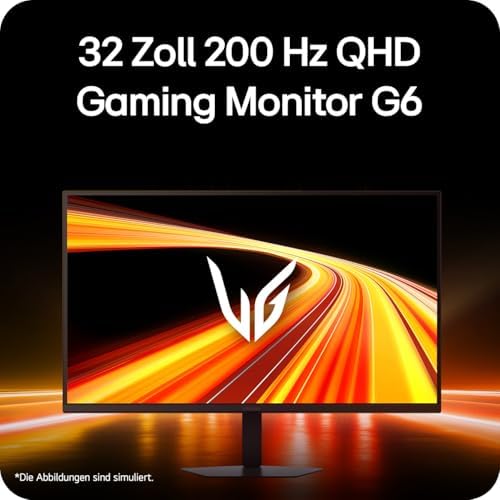 Ultragear™ 32G620B-B 32 Zoll WQHD IPS Gaming-Monitor, 200Hz, HDR10, AMD FreeSync Premium, 2X HDMI 2.0, 1x DisplayPort 1.4, Schwarz