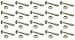 (20) SHEAR PINS / BOLTS 51001500, 510015, AM122156, AM136890, 13865, 7091550, 91550, 3285-11, 828d, 924de, 1032d, 1128de, 1128dde, 1332ddde