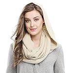 Winter Soft Pullover Knit Infinity Scarf Beanie Hoodie Scarf Winter Soft Pullover Knit Infinity Scarf Beanie Hoodie Scarf