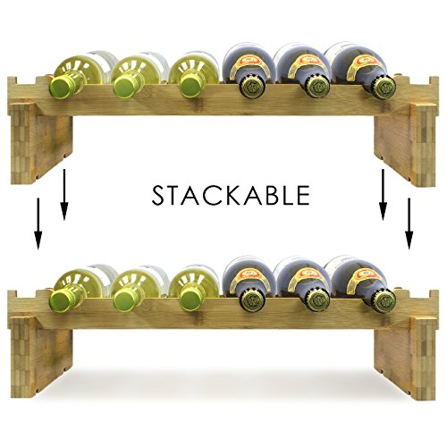 5 Sorbus+Stackable+Bottles+Basement+etc+Holds