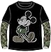 Disney Mickey Mouse Long Sleeve Camo T Shirt