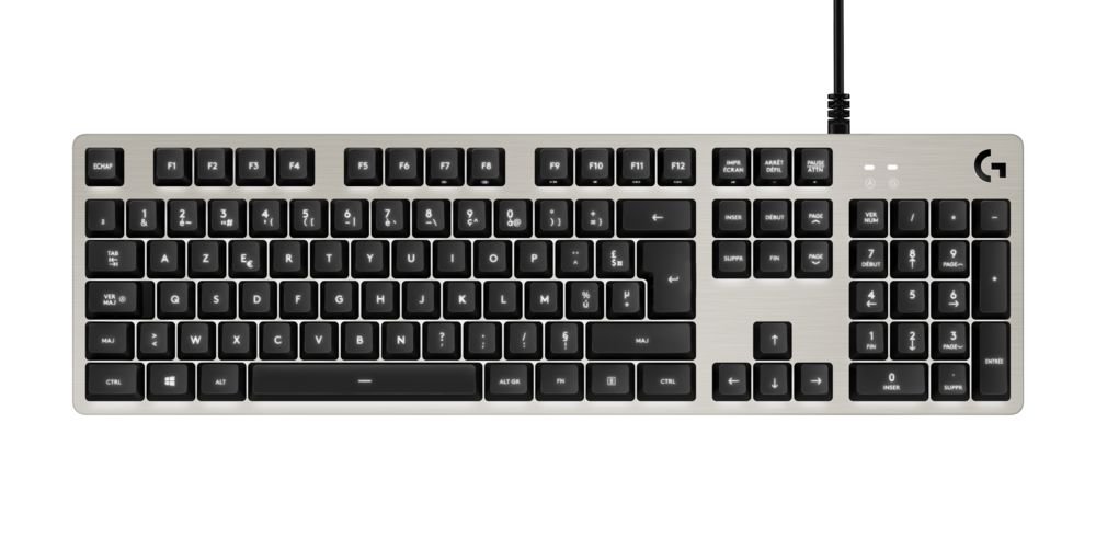 Logitech 920-008472 G413 "Azerty Layout" Mechanical Gaming Keyboard - Silver