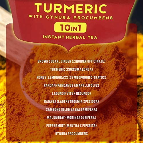 Yamang Bukid's Turmeric 10in1 Herbal Tea 400g Pricepulse