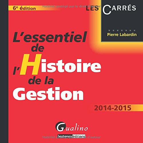 L' essentiel de l'histoire de la gestion