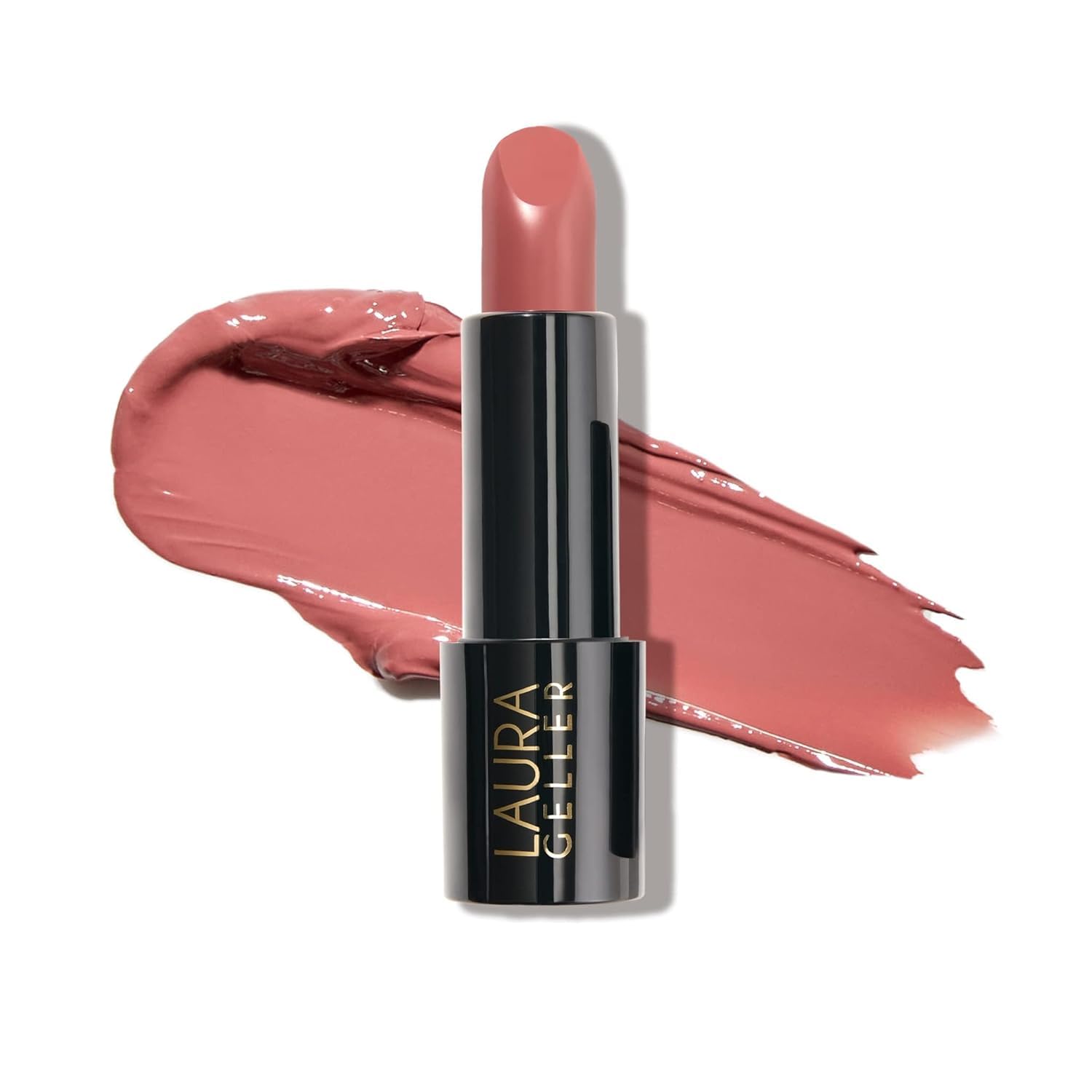LAURA GELLER NEW YORK Modern Classic Lipstick (Pink Passion) - Long Lasting for Ultra-Rich Colour and a Luxurious, Lightweight Feel - Anti-Feathering Cream Finish