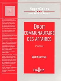 Droit communautaire des affaires