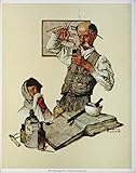 The Pharmacist- Norman Rockwell (12x15) Unframed Art Print