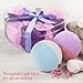 Selene Bath Bombs Gift Set For Kids, Women (8 Pack) - Lush Spa Fizzies To Moisturize Dry Skin - Best Gift Idea for Her, Mom, Girlfriend, Holiday, Birthday - Handmade, Vegan, and Non Staining Fizzies